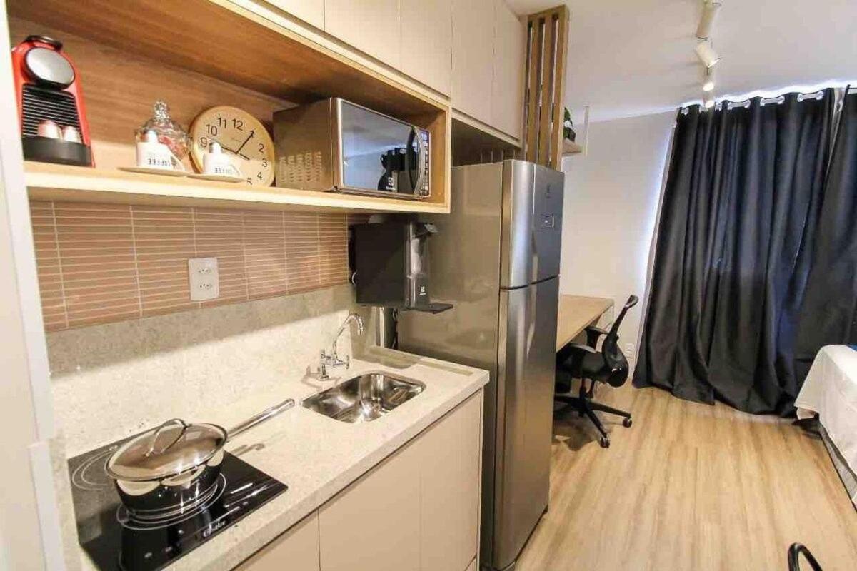 Апартаменти Mv90 - Studio Magnifico Prox Ao Bras Сан-Паулу Екстер'єр фото